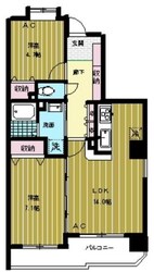 ベルドミール弐番館の物件間取画像